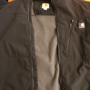 Carhartt J250 Soft Shell Jacket, Black, Size Large